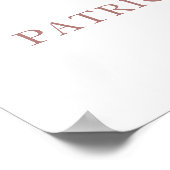 Fall in Liebe Pumpkin Hochzeit Willkommenszeichen Poster (Ecke)