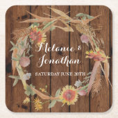 Fall in Liebe Untersetzer Matthias Hochzeitsfeier (Vorderseite)