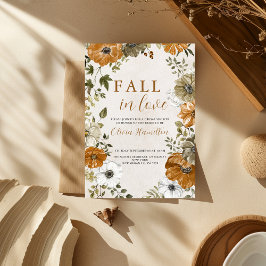 Fall in Love | Bridal Shower Einladung