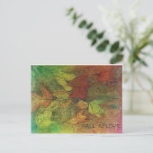 FALL IN LOVE POSTKARTE (Stehend Vorderseite)