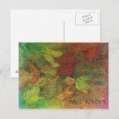 FALL IN LOVE POSTKARTE (Vorne/Hinten)