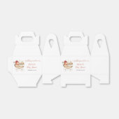 Fall In Love Pumpkin Stroller Floral Baby Shower Geschenkschachtel (Ungefaltet)