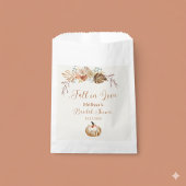 Fall In Love Rustic Bridal Shower Geschenktütchen