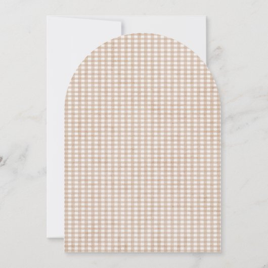 Fall in Love Watercolor Baby Shower  Einladung (Rückseite)