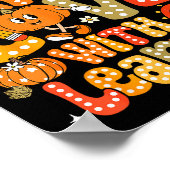 Fall In Love With Learning Autumn Thanksgiving Pum Poster (Ecke)