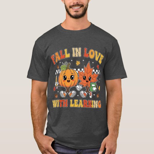 Fall in Love With Learning T-Shirt (Vorderseite)