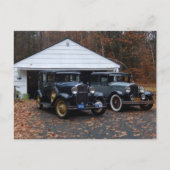 Fall in Neuengland Feiertagspostkarte (Vorderseite)