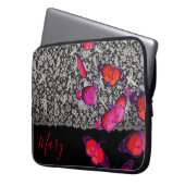 FALL individuelle Name LACE UND SCHALTFLÄCHEN NEOP Laptopschutzhülle (Vorderseite Links)