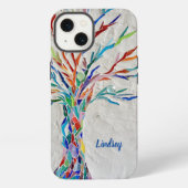 Fall individuelle Name Tree Case-Mate iPhone Hülle (Rückseite)