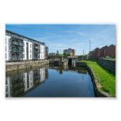 Fall Ings Lock, Wakefield Fotodruck (Vorne)