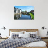 Fall Ings Lock, Wakefield Leinwanddruck (Insitu (Schlafzimmer))