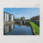 Fall Ings Lock, Wakefield Postkarte (Vorderseite)