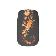 Fall Inspiriert Ahornleaf Minx Nagelart