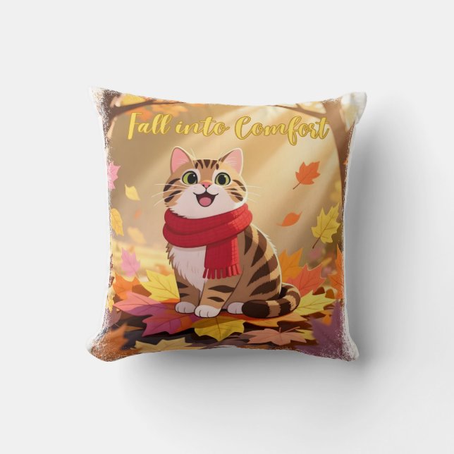Fall into Comfort Kissen (Vorderseite)