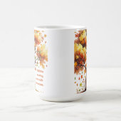 Fall Into Learning – Inspirational Autumn Kaffeetasse (Mittel)