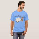 Fall Into Reading Bookish Fall Autumn Kindle Reade T-Shirt (Vorne ganz)