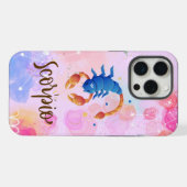 Fall iPhon 15 Scorpio iPhone Hülle (Rückseite (Horizontal))