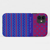 Fall iPhone 5/5: Personalisieren Sie Lila Blue Che Case-Mate iPhone Hülle (Rückseite (Horizontal))