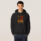 Fall is For Jesus He Never Leaves Christian Believ Hoodie (Vorne ganz)
