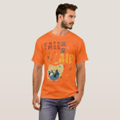 Fall Is in the Air Raccoon Autumn T-Shirt (Vorne ganz)