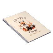 Fall Is Proof That Change is Beautiful Notizblock (Rechte Seite)