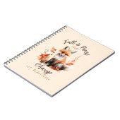 Fall Is Proof That Change is Beautiful Notizblock (Linke Seite)