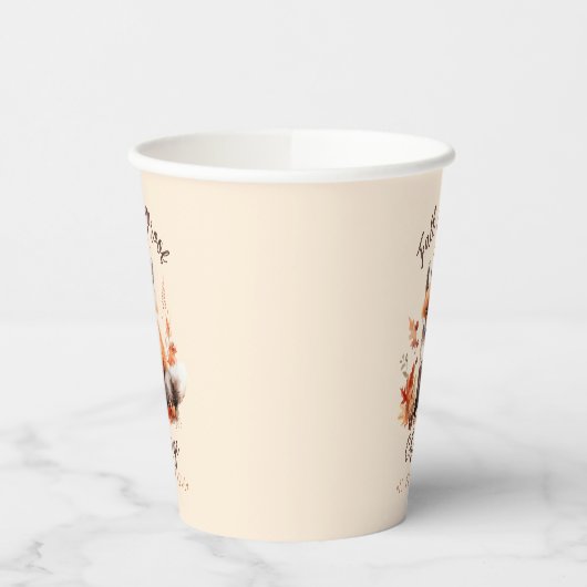 Fall Is Proof That Change is Beautiful Pappbecher (Links)