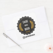 Fall ist Bier: Aufkleber für das Square-Logo (Umschlag)