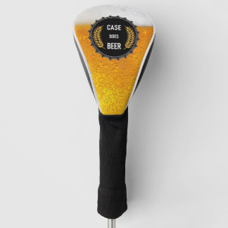 Fall ist die Kopfabdeckung des Bier Golf Treibers Headcover