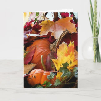 **FALL IST HEAR - GEBURTSTAG IST IN DER NÄHE** GLÜ KARTE