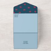 Fall japanische Ahornhochzeit Einladung (Außenbereich)