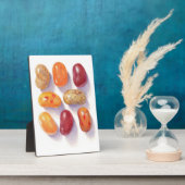 FALL JELLY BEANS 12x18 Plaque mit Easel Fotoplatte (Seite)