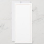 FALL JELLY BEANS 4x9,25 Flachkarte Einladung (Rückseite)