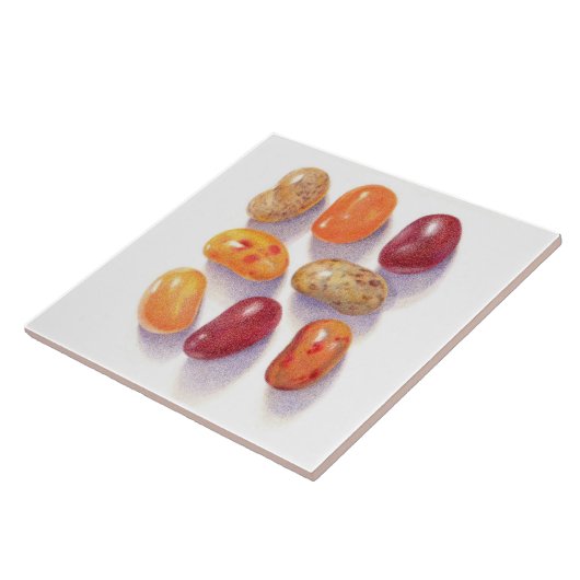 FALL JELLY BEANS 6x6 Keramik Tile Fliese (Seite)