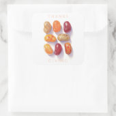 FALL JELLY BEANS Erntedank Grosser Aufkleber (Tasche)