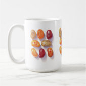 FALL JELLY BEANS Große weiße Tasse (Links)