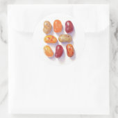 FALL JELLY BEANS Large Round Stickers (Tasche)
