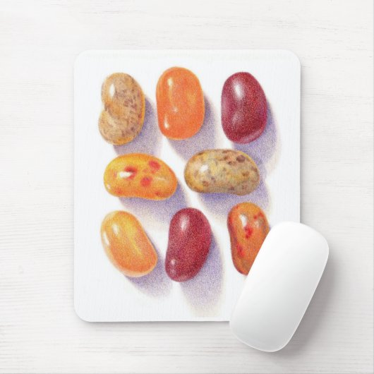 FALL JELLY BEANS Mousepad (Mit Mouse)