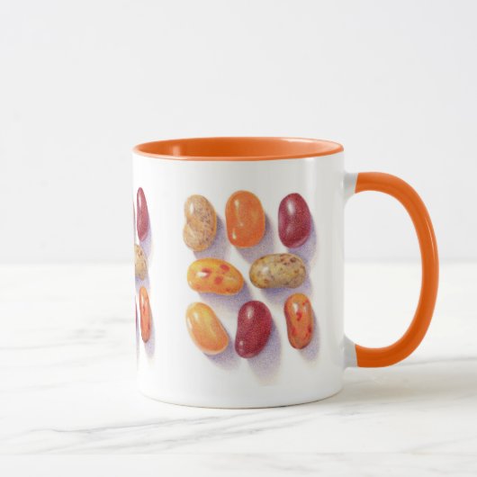 FALL JELLY BEANS Orange Combo Tasse (Rechts)