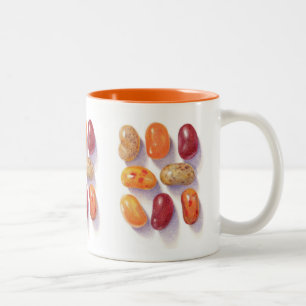 FALL JELLY BEANS Orange Zwei-Tonen-Tasse Zweifarbige Tasse
