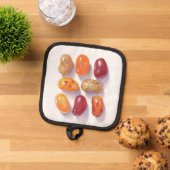 FALL JELLY BEANS Pot Holder Topflappen (Oben Unten)