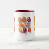FALL JELLY BEANS Tall Maroon Combo Tasse (Zentrum)
