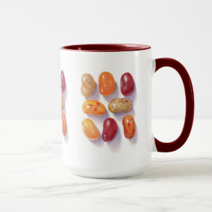 FALL JELLY BEANS Tall Maroon Combo Tasse