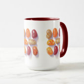FALL JELLY BEANS Tall Maroon Combo Tasse (VorderseiteRechts)