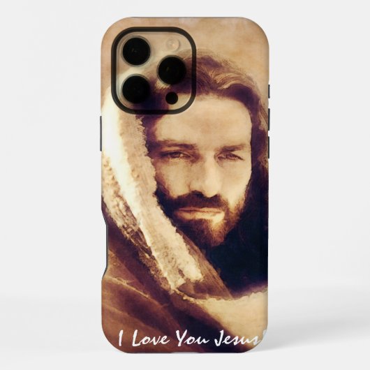 Fall Jesus OM iPhone Hülle (Rückseite)