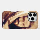 Fall Jesus OM iPhone Hülle (Rückseite (Horizontal))