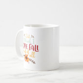 Fall-Kaffee-Tasse Kaffeetasse (Vorderseite Links)