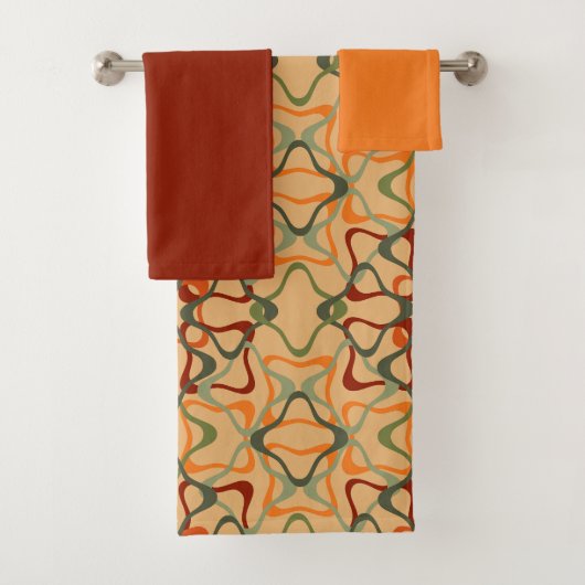 Fall Kaleidoskop Badhandtuch Set (Insitu)