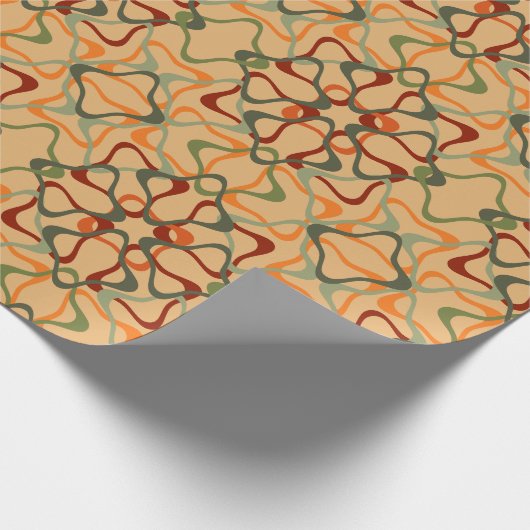 Fall Kaleidoskop Geschenkpapier (Ecke)