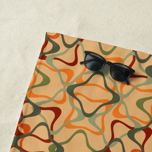 Fall Kaleidoskop Strandtuch (Beispiel)